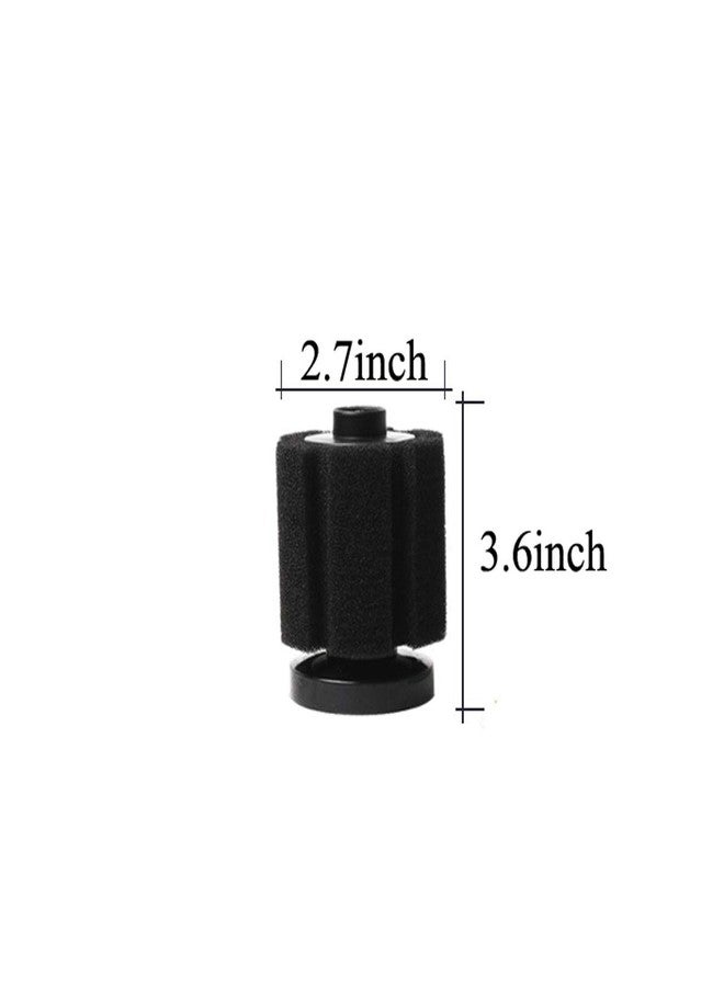 ALEGI 4pcs Large Aquarium Sponge Filter with Suction Cups, Check Valves for Breeding Fry Betta Shrimp Fish Tank (Small up to 10-20Gal 4 Pcs) - Image 3